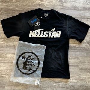 Hellstar Black Kids Short Sleeve Tee